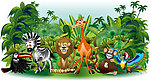 丛林动物世界