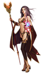 女法师