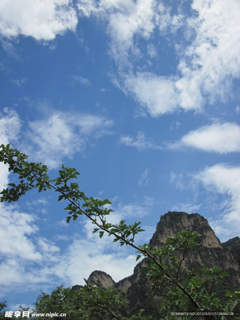 太行山七月蓝天