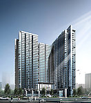 写字楼建筑效果图