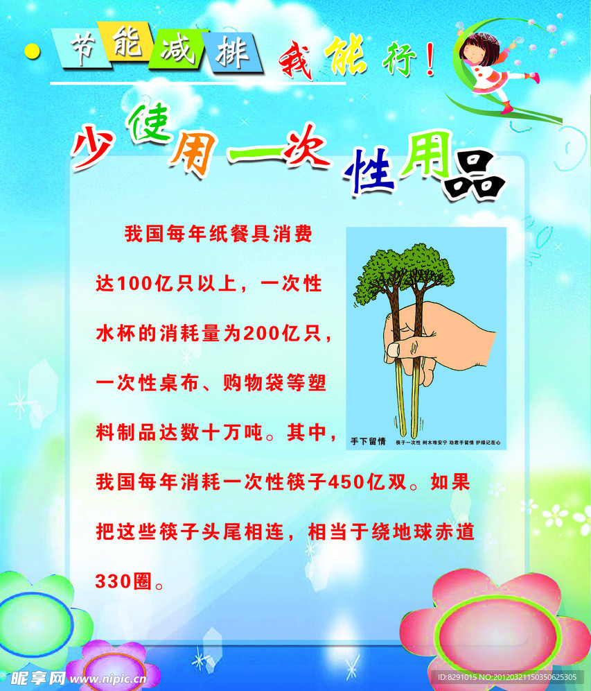 节能减排宣传展板