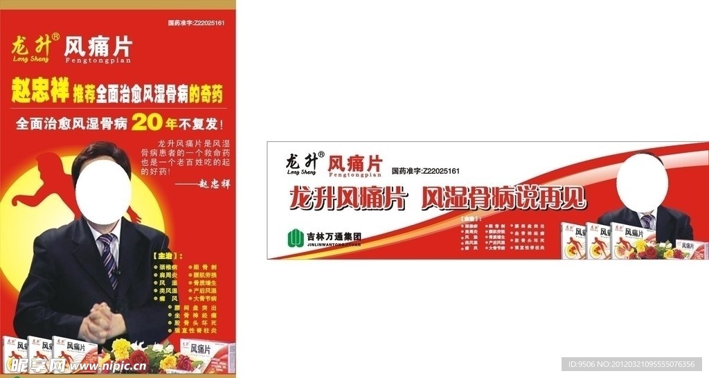 龙升风痛片