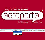 Aeroportal系列字体下载