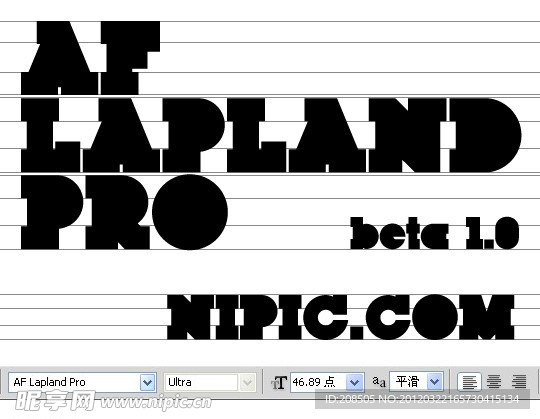 AF Lapland Pro系列字体下载