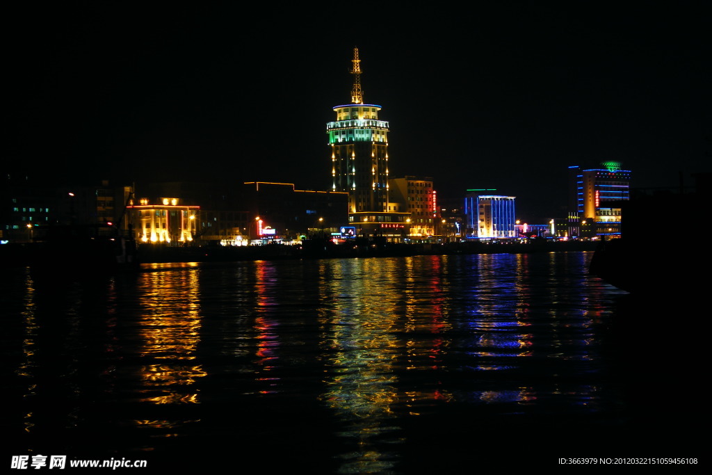 沈家门夜景