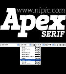 ApexSerif 系列字体下载