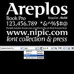 Areplos Book Pro 系列字体下载