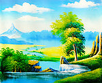 水乡绿野
