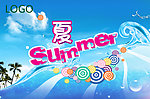 夏季挂旗