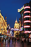 上海南京路夜景