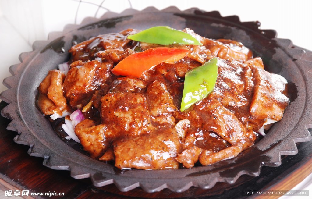 铁板牛肉
