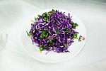 酸辣紫包菜