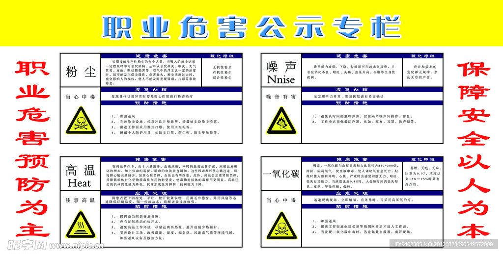 职业危害专栏