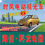 时风电动观光车