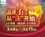 315活动 海报