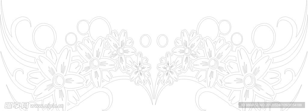 流行花纹