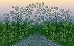 卡通花纹