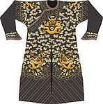 清朝龙袍 cdr