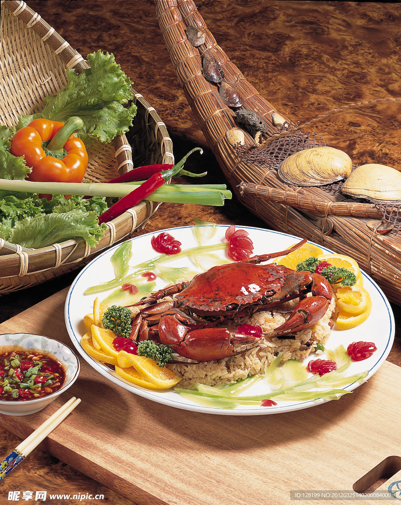 蟹肉饭