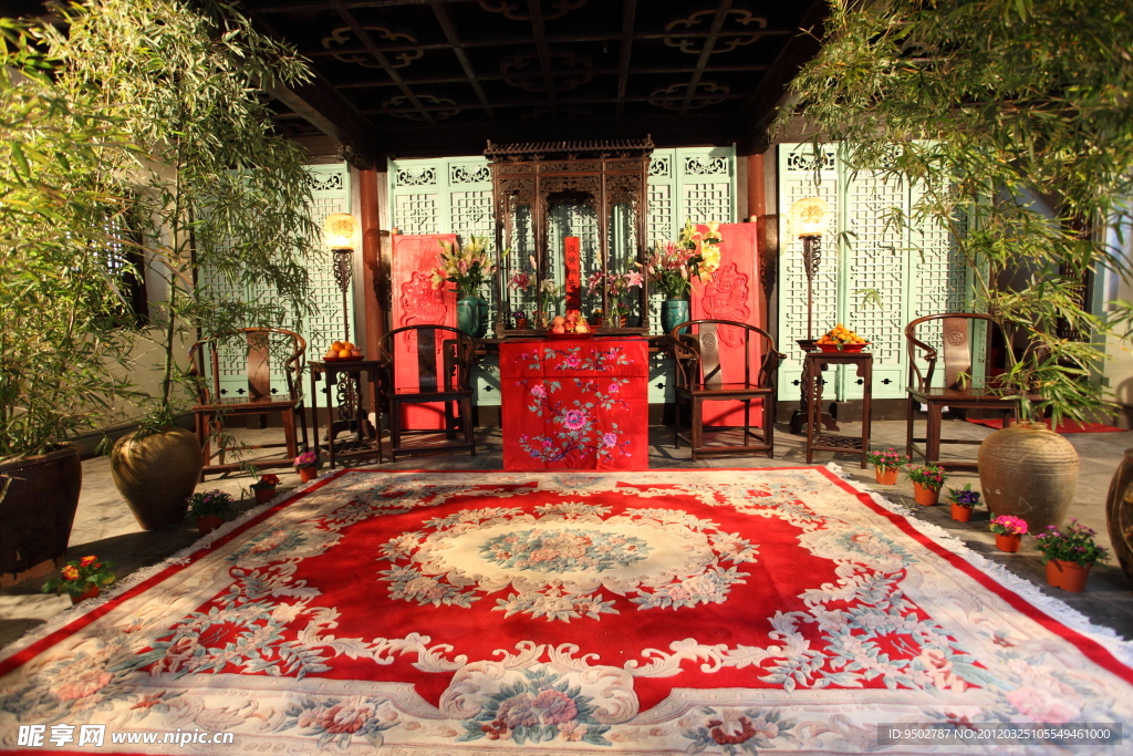 古老庭院