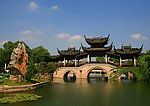 园林拱桥景观