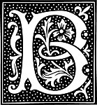 花式字母B字