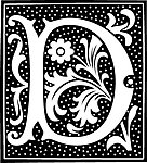 花式字母D字