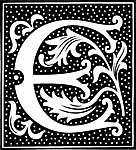 花式字母E字