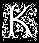 花式字母K字