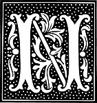 花式字母N字