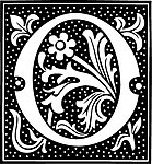 花式字母O字
