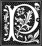 花式字母P字