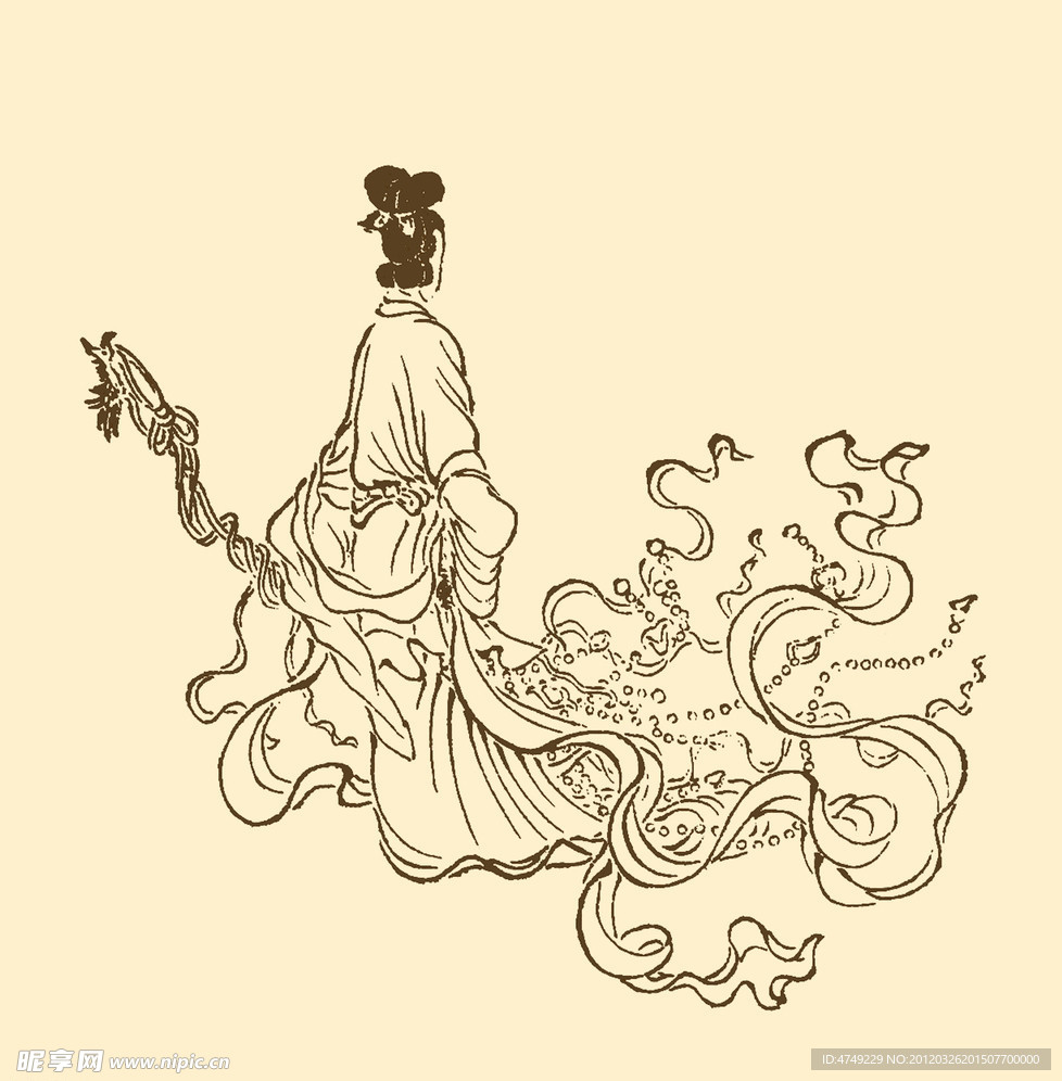 九歌图 湘夫人