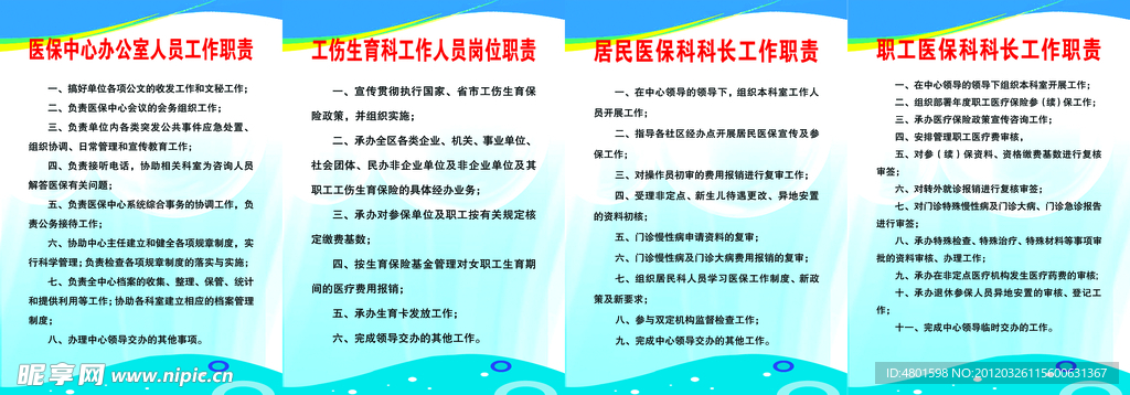 办公室人员 工作职责制度