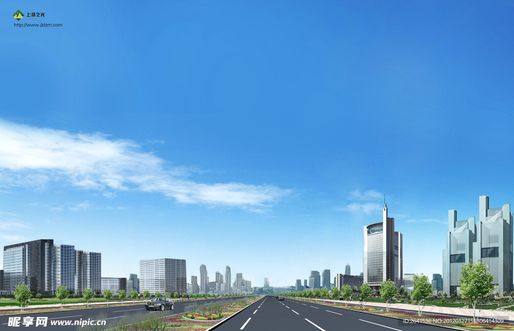 道路效果图（合层）