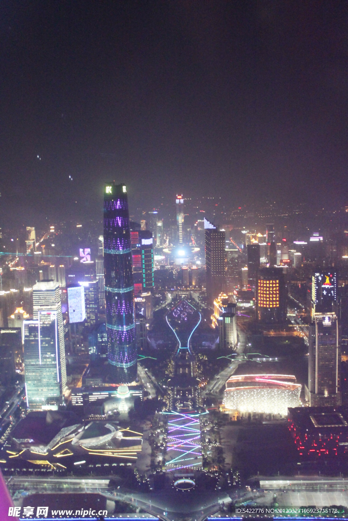 珠江新城夜景