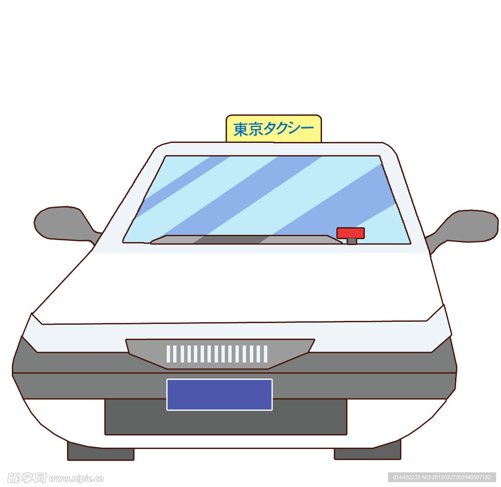 卡通轿车