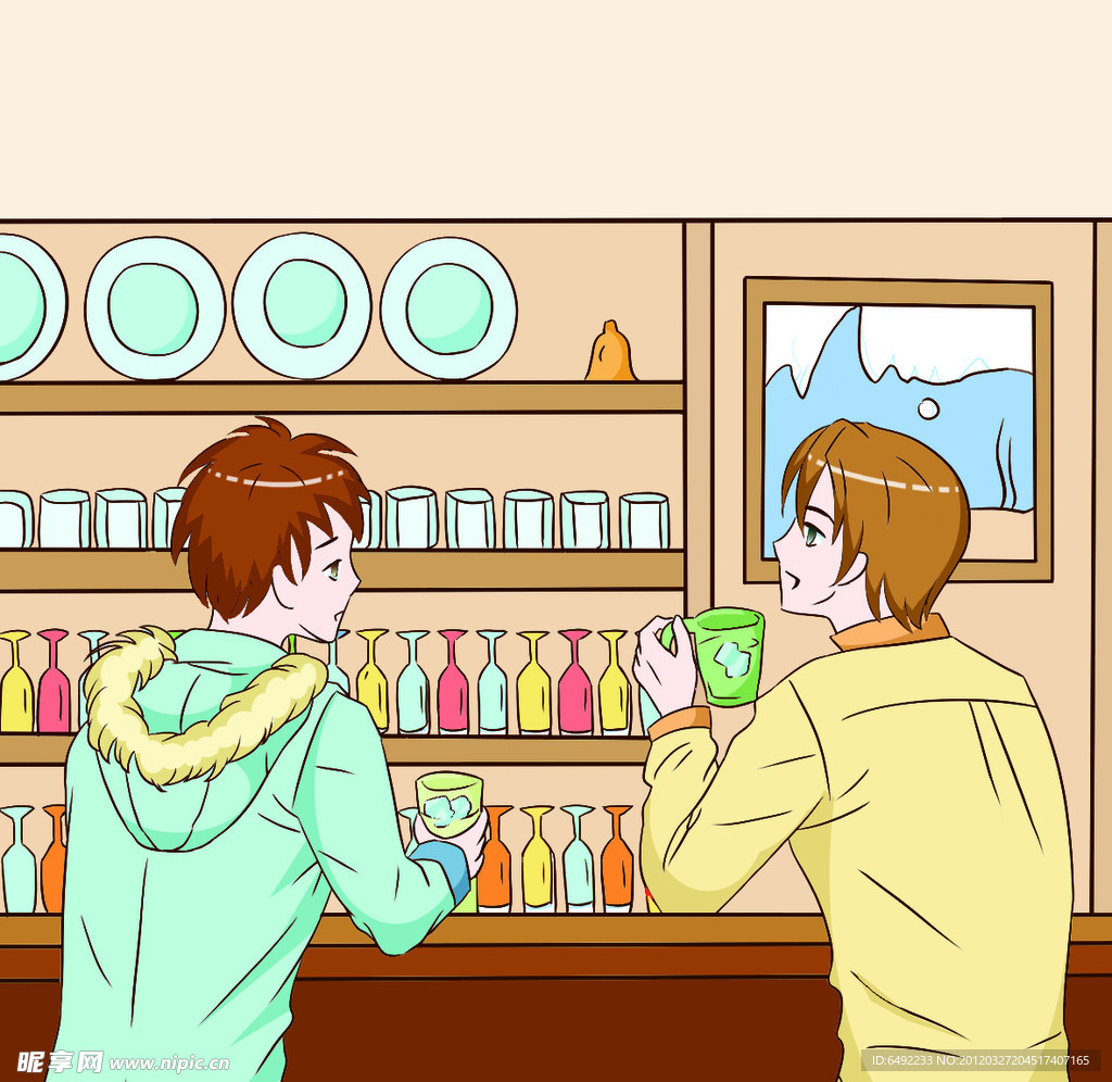 酒吧喝酒