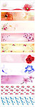 时尚花纹banner
