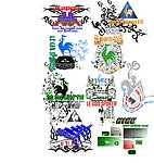 运动品牌LOGO创意图