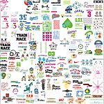 创意英文字