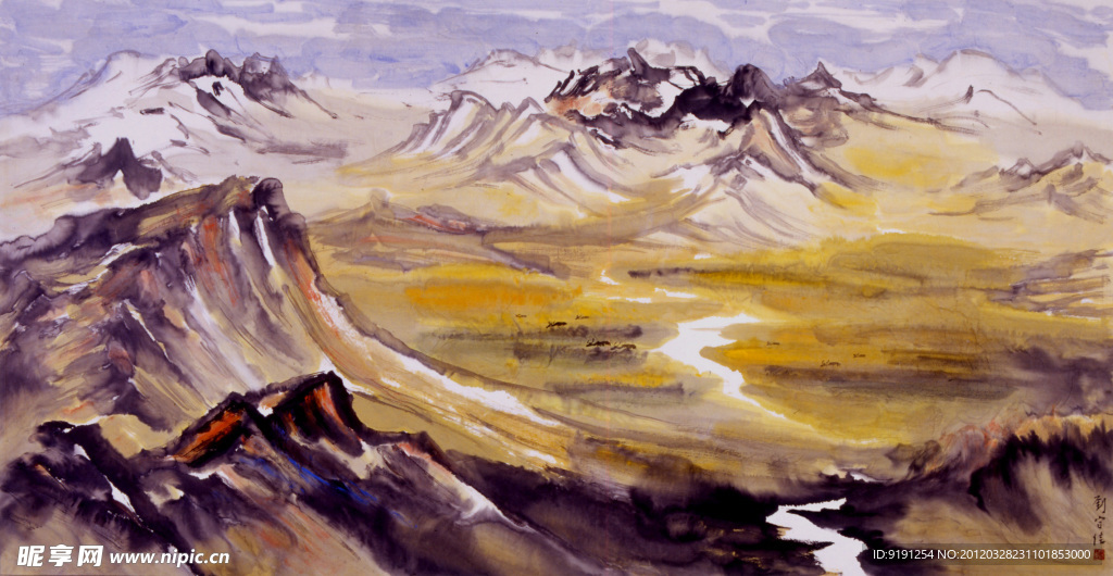 山水画