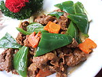 菜椒炒牛肉
