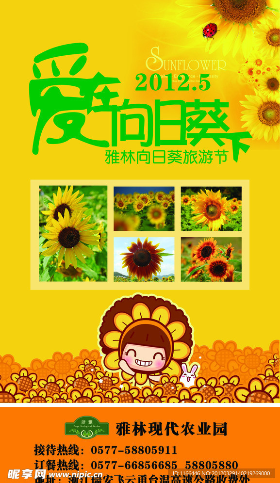 向日葵海报