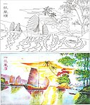 艺术玻璃矢量图