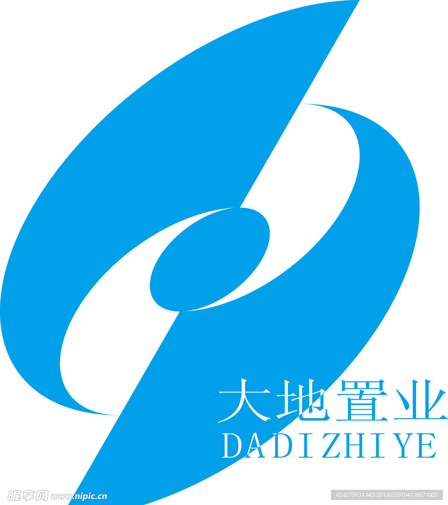大地置业矢量LOGO