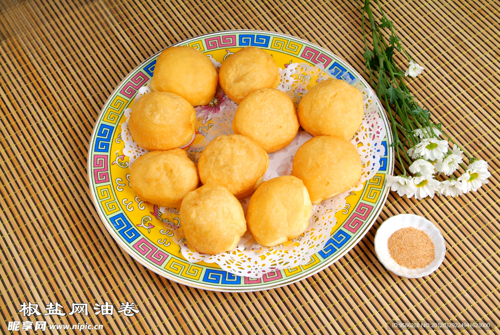 常州美食之椒盐网油卷