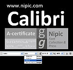 Calibri系列字体下载
