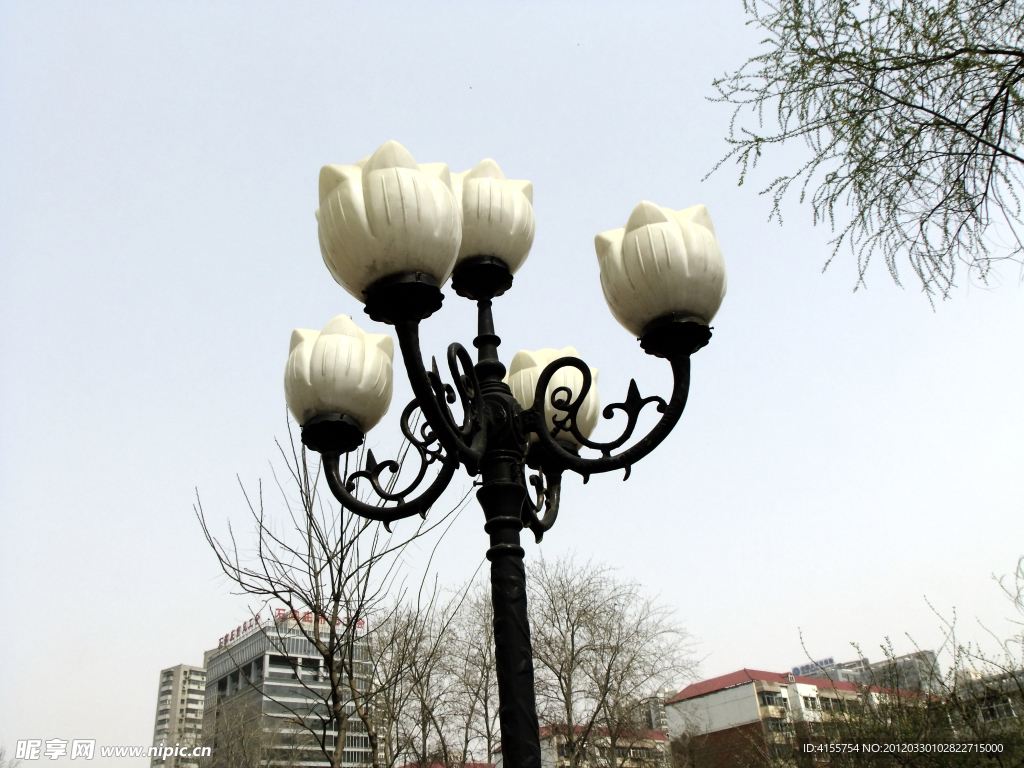 路灯摄影