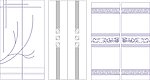玻璃移门刻绘图